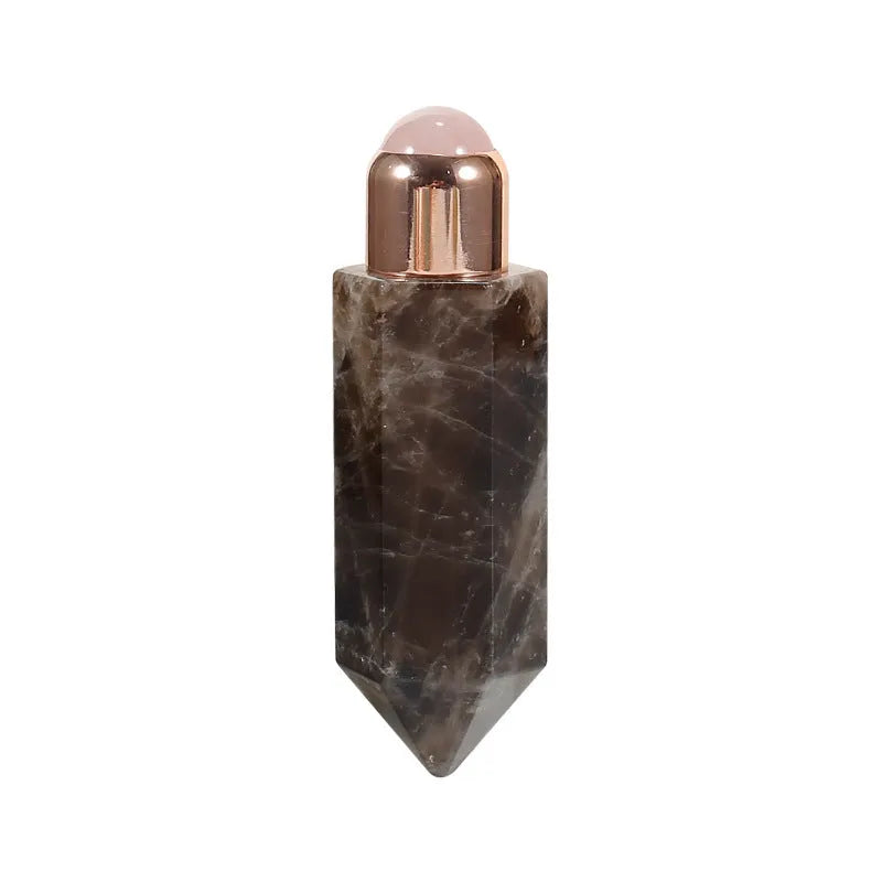Home Massage Roller With Crystal Jade - Bellarte Enchanté Home Massage Roller With Crystal Jade